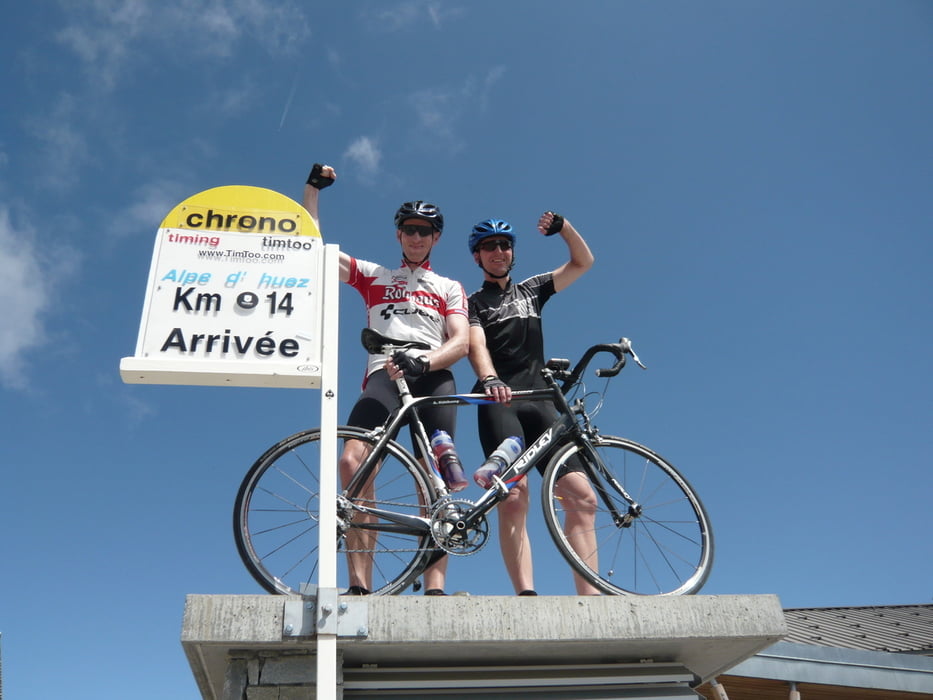 Rennrad Die 21 Kehren von Alpe d Huez (Tour 103130)