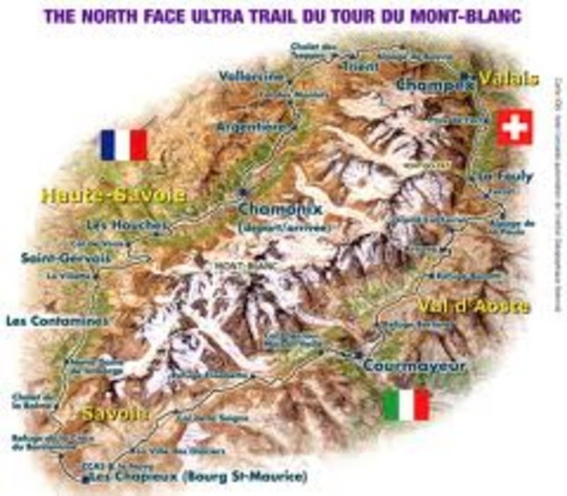 Wandern Tour du MontBlanc (Tour 110515)