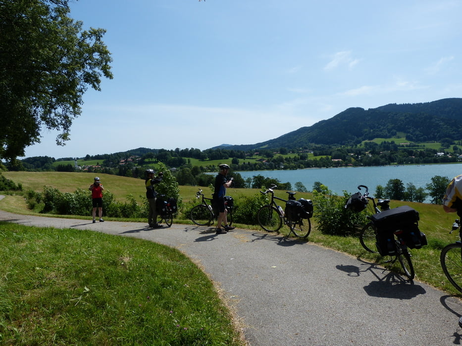 Fahrrad Touring Vom Bodensee zum Königsee, Etappe 4 (Tour